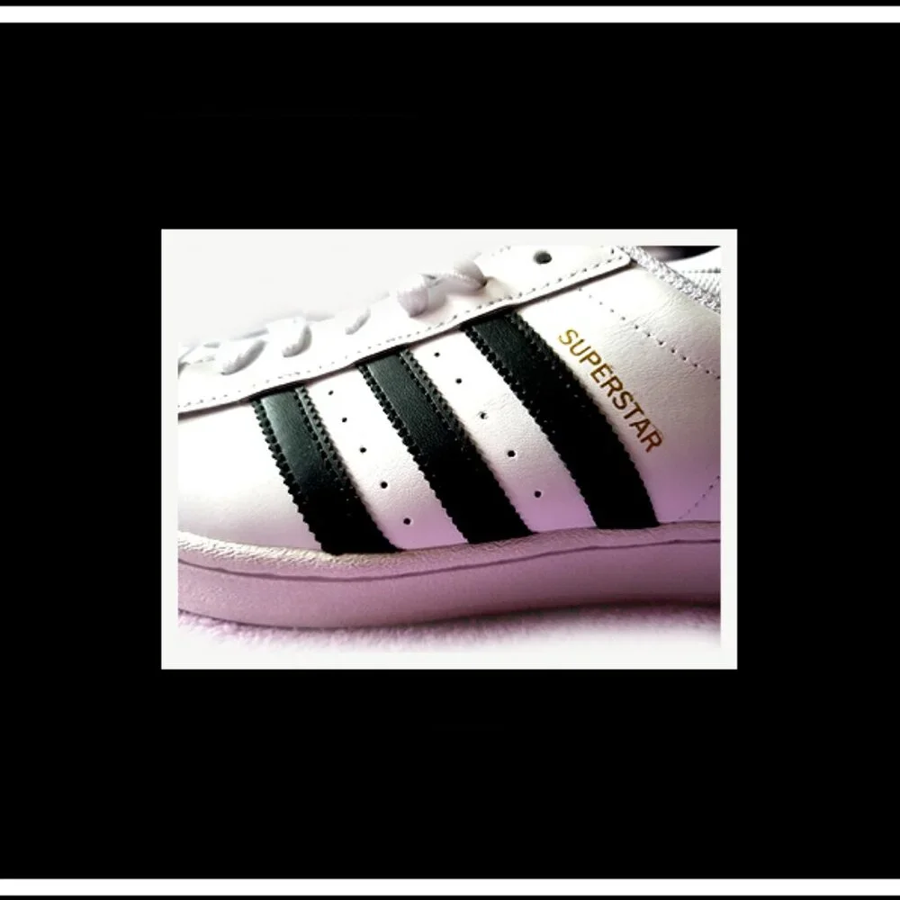 New Adidas Originals Superstar Genuine Leather Fashion Sneakers/Athletic/Tennis - Picture 11 of 14